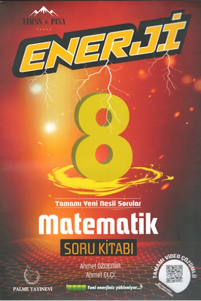 Palme Yayınevi Hazırlık 8. Sınıf Enerji Matematik Soru Kitabı ürün görseli 1