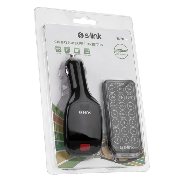 Sl-Fm78 Sd-Usb Destekli Fm Transmitter - Resim 5