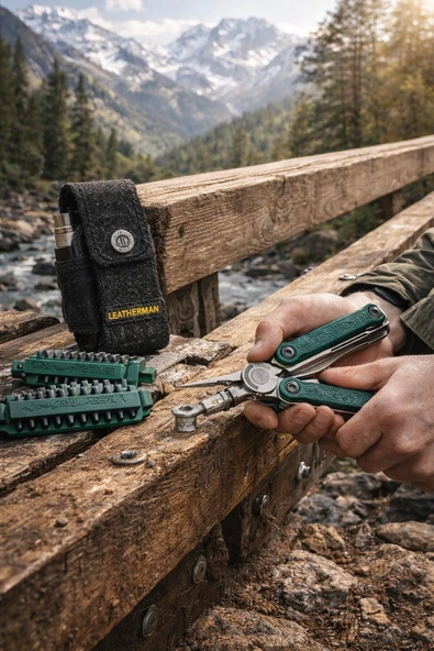 Leatherman Wave Alpha Cascadia Tam Set Full Paket - Resim 8