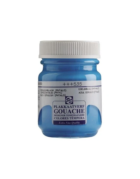 Talens 535 Guaj Boya 16 Ml Cerulean Blue (Gök Mavisi) (10 Lu Paket) ürün görseli 1