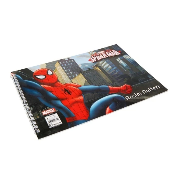 Keskin Color Resim Defteri Spiralli 15 Yaprak 17X25 Cm Spiderman 300115-06 (24 Lü Paket) ürün görseli 1