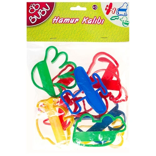 Bu-Bu Bubu00001 Oyun Hamur Kalıbı 10 Parça ürün görseli 1