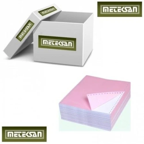 Meteksan Sürekli Form 11X24 Cm Düz 3 Nüsha 500 Lü ürün görseli 1