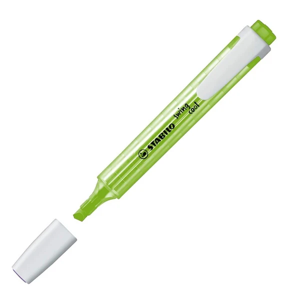 Stabilo 275/33 Fosforlu Kalem Swing Cool Yeşil (10 Lu Paket) ürün görseli 1