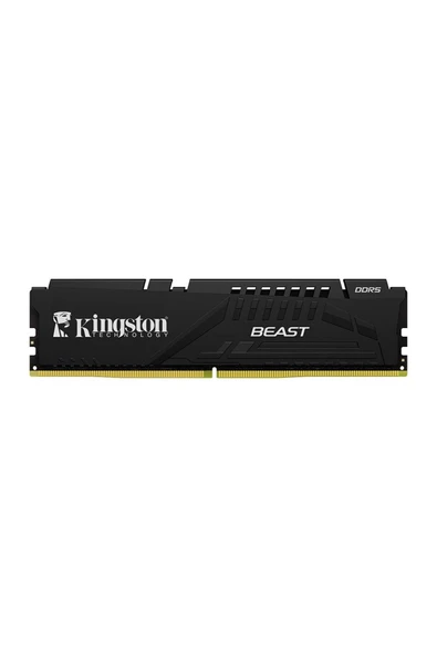 Kingston Beast Kf556C36Bbe-16Tr 16Gb (1X16Gb) Ddr5 5600Mhz Cl36 Siyah Gaming Ram (Bellek) ürün görseli 1