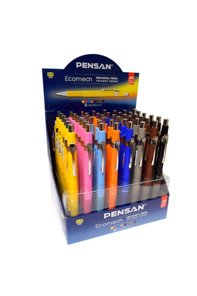 Pensan Versatil Kalem Ecomech 0,7 Mm Pe33836Vk07Stand (48 Li Paket) ürün görseli 1