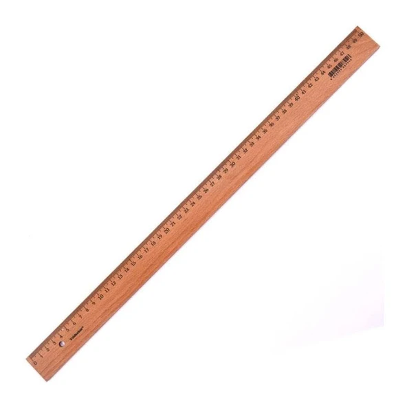 Beş Yıldızlar Tahta Cetvel 50 Cm 123 ürün görseli 1