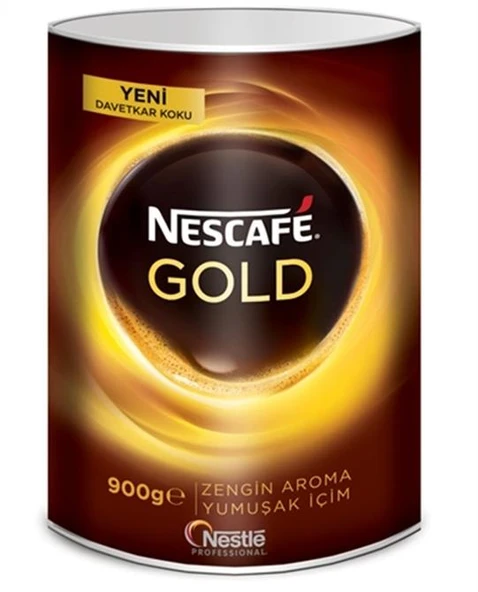 Nescafe Gold Kahve Teneke Signature 900 Gram 12360822 ürün görseli 1