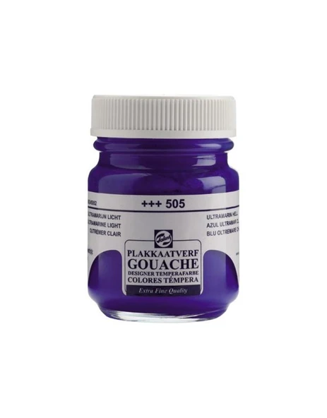 Talens 505 Guaj Boya 16 Ml Ultramarine Light (Ultramarine İşık) (10 Lu Paket) ürün görseli 1