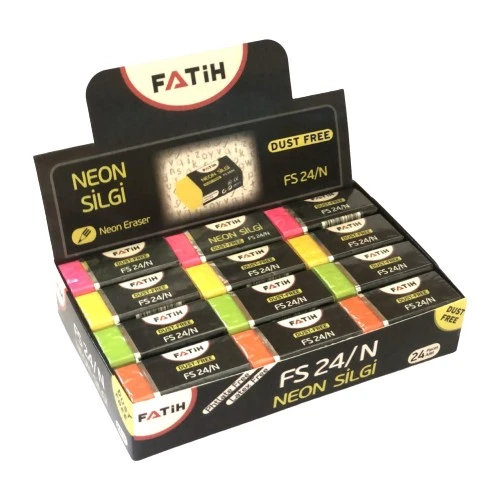 Fatih Neon Silgi Fs24 Fa36025Slne (24 Lü Paket) ürün görseli 1