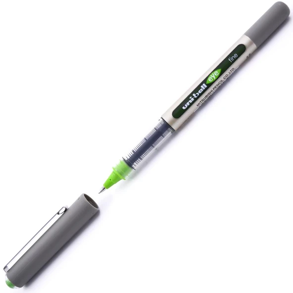 Uni-Ball Ub-157 Roller Kalem Eye Fine Bilye Uç 0.7 Mm Açık Yeşil (12 Li Kutu) ürün görseli 1