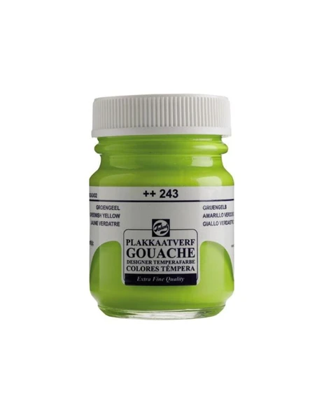 Talens 243 Guaj Boya 16 Ml Greenısh Yellow (Yeşilimsi Sarı) (10 Lu Paket) ürün görseli 1