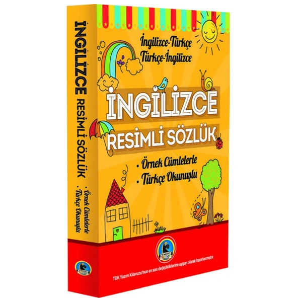4E Resimli İngilizce Sözlük-Örnek Cümleler Roman Boy Karatay Yayınevi ürün görseli 1