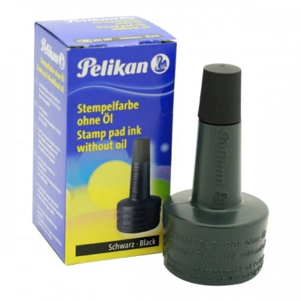 Pelikan İstampa Mürekkebi 28 Ml Siyah Pl351197Smsi (10 Lu Paket) ürün görseli 1