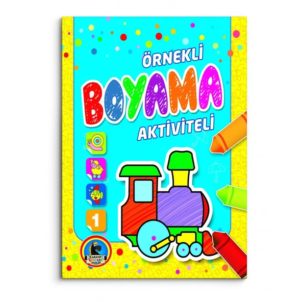 4E Karatay Boyama Aktiviteli Örnekli 8 Li Seri 153-08-4008 ürün görseli 1