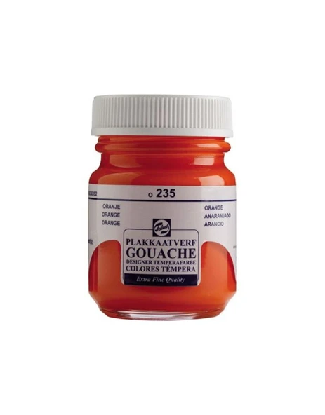 Talens 235 Guaj Boya 16 Ml Orange (Turuncu) (10 Lu Paket) ürün görseli 1