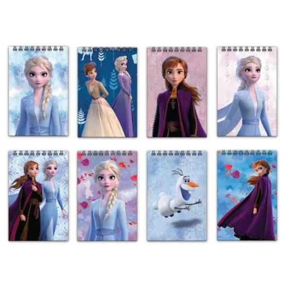 Keskin Color A7 Bloknot (Not Defteri) Spiralli 1 Frozen 42 Yaprak 140100-92 (48 Li Paket) ürün görseli 1