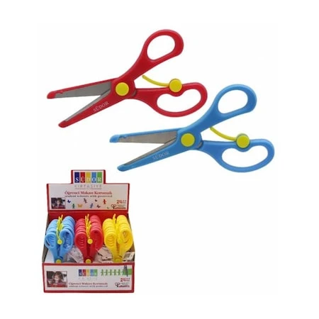 Südor Öğrenci Makası Yaylı Sm01 (24 Lü Kutu) ürün görseli 1