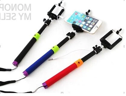 Vcom Kablolu Mavi Selfie Çekim Çubuğu M-403 ürün görseli 1