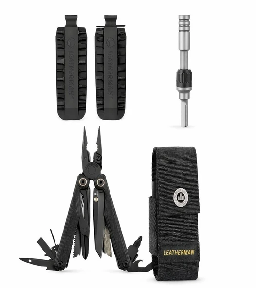 Leatherman Wave Alpha Obsidian Tam Set Full Paket ürün görseli 1