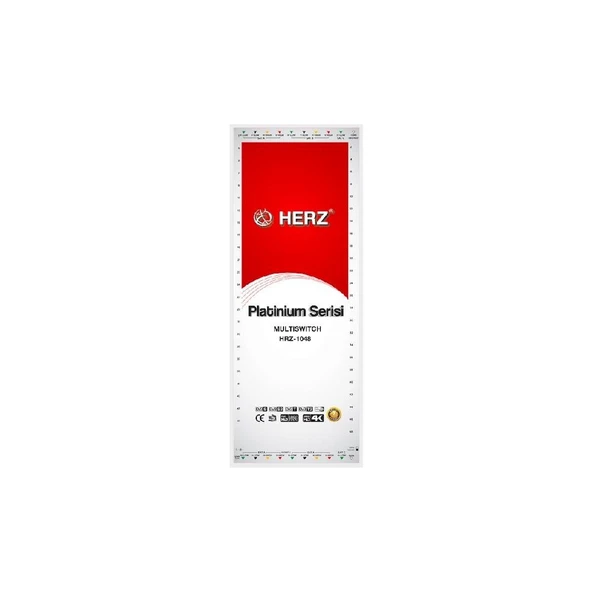 HERZ 10X48 UYDU SANTRALİ HERZ PLATİNUM MULTISWITCH ürün görseli 1
