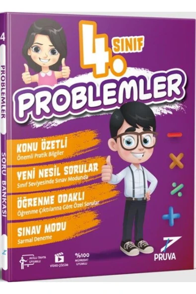 4. Sınıf Problemler Soru Bankası ürün görseli 1