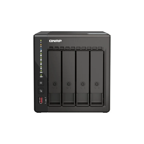 Qnap Ts 453E-8G 4 HDD Yuvalı 3.5  Nas Depolama Ünitesi (QN-TS-453E-8G) ürün görseli 1