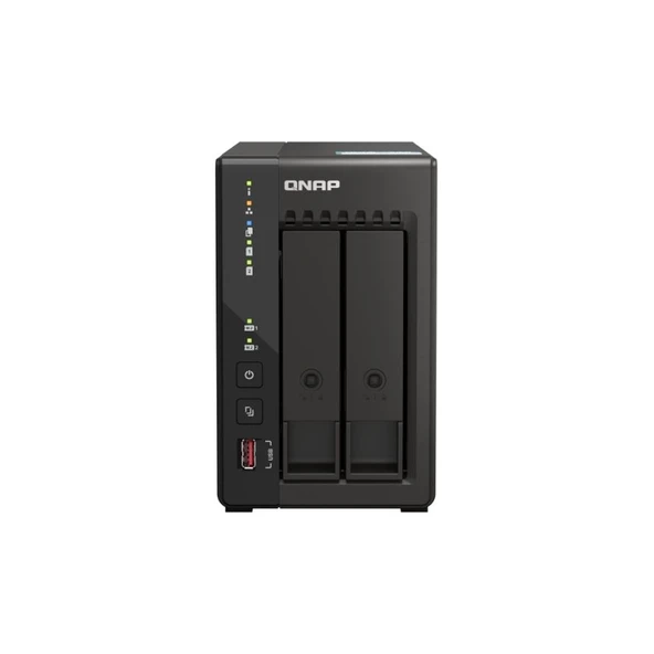 Qnap TS-253E 8 GB 4 Yuvalı Destekli Nas Depolama Ünitesi (Distribütör garantili) ürün görseli 1