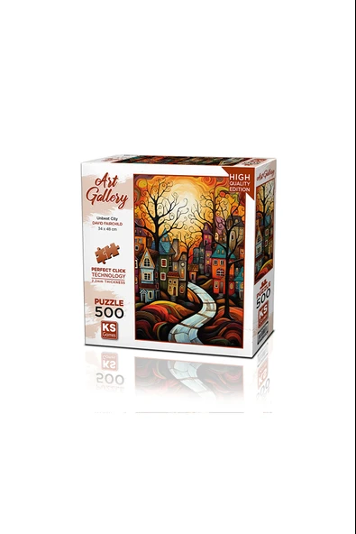 Ks Games Puzzle 500 Parça Houses 20076 ürün görseli 1