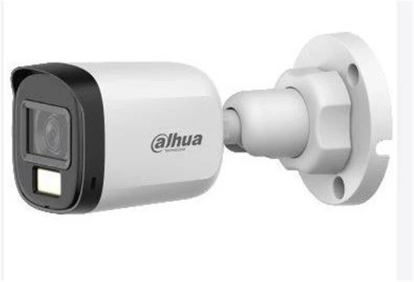 Dahua HAC-B1A51-U-IL 5 MP Akıllı Çift Işıklı HDCVI Bullet Kamera 30mt Mikrofonlu ürün görseli 1