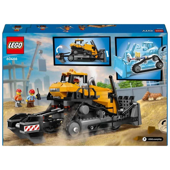 Lego 60466 City Sarı Buldozer - Resim 4