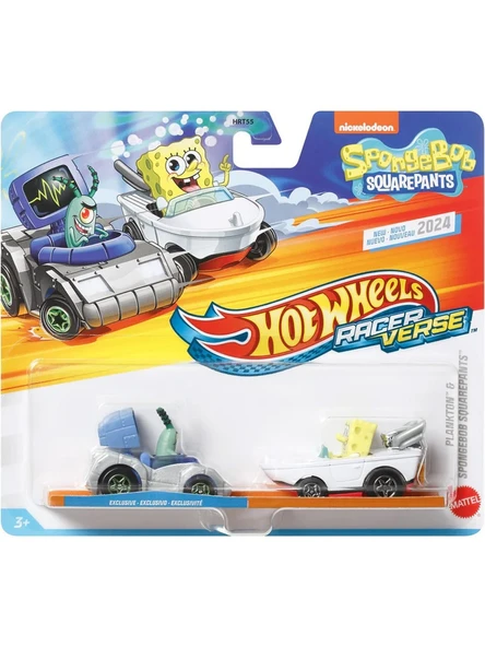 Hot Wheels Racerverse Ikili Arabalar Plankton And Karen HRT85 ürün görseli 1