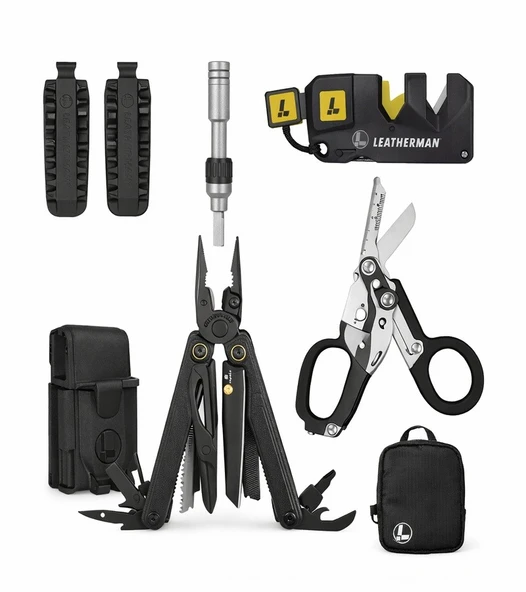 Leatherman Wave Alpha Obsidian Survival Set - Resim 2