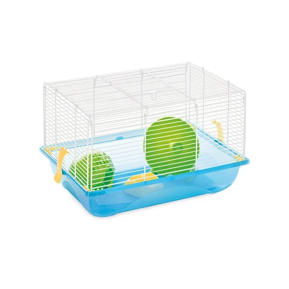 Imac Crıcetı 2 Hamster Kafesi Mavi 45x30,5x27cm ürün görseli 1