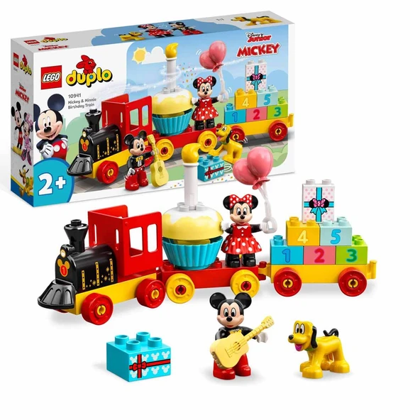 Lego Duplo 10941 Disney Mickey and Friends Mickey ve Minnie Doğum Günü Treni ürün görseli 1