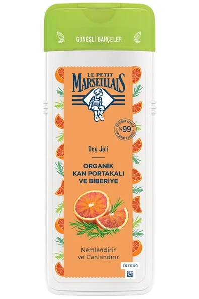 Le Petit MarseillaisOrganik Kan Portakalı Ve Biberiye Duş Jeli 400 Ml Kategori: Duş Jeli ürün görseli 1