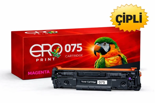 Canon i-SENSYS MF-662Cdw Çipli Kırmızı Muadil Toner ürün görseli 1