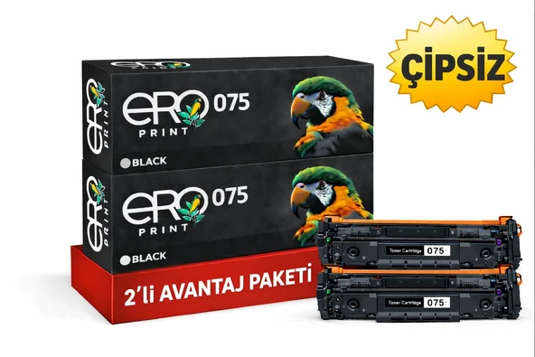 Canon i-SENSYS MF-663Cdw Çipsiz Siyah Muadil Toner - 2'li Avantaj Paket ürün görseli 1