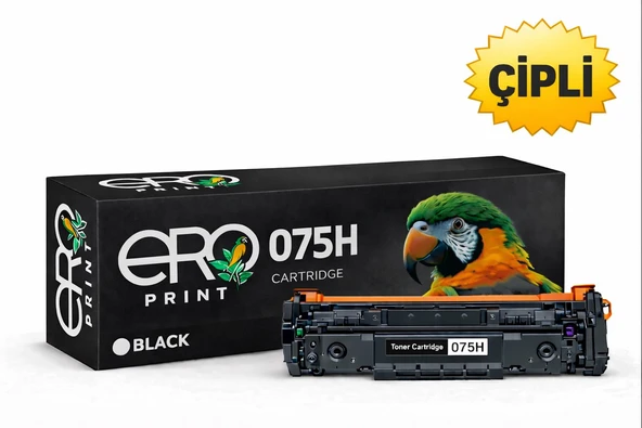 CRG-075H | Canon i-SENSYS MF-662Cdw Çipli Siyah Muadil Toner ürün görseli 1