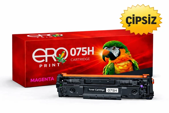 CRG-075H | Canon i-SENSYS MF-667Cdw Çipsiz Kırmızı Muadil Toner ürün görseli 1