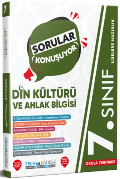 Akademi 7. Sınıf Sorular Konuşuyor Din Kültürü ürün görseli 1