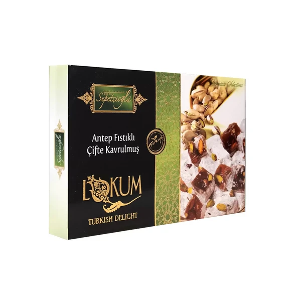 Sepetçioğlu Kastamonu Meşhur Antep Fıstıklı Kavrulmuş Lokum 300 G ürün görseli 1