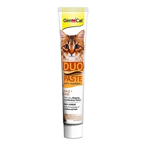 GimCat Duo Anti-Hairball Tüy Sağlığı için Peynirli Kedi Macunu 50 Gr ürün görseli 1