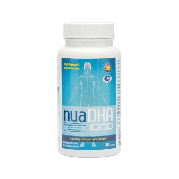 NUA DHA 1000 Omega-3 30 Kapsül ürün görseli 1