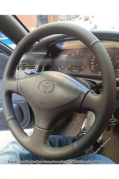 Toyota Corolla E110 1994-1998 Araca Uyumlu Direksiyon Kılıfı ürün görseli 1