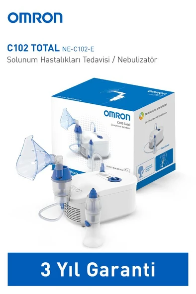 OMRON C102 Total Kompresörlü Nebülizatör ürün görseli 1