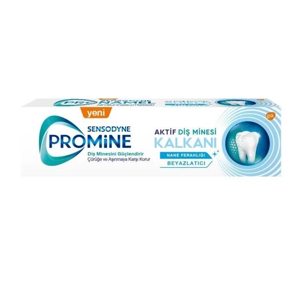 Sensodyne Promine Aktif Diş Minesi Beyazlık Diş Macunu 75ml ürün görseli 1