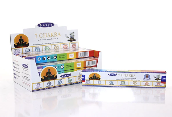 Satya 7 Chakra Tütsü ürün görseli 1