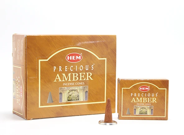 Precious Amber Aromalı Konik Tütsü ürün görseli 1