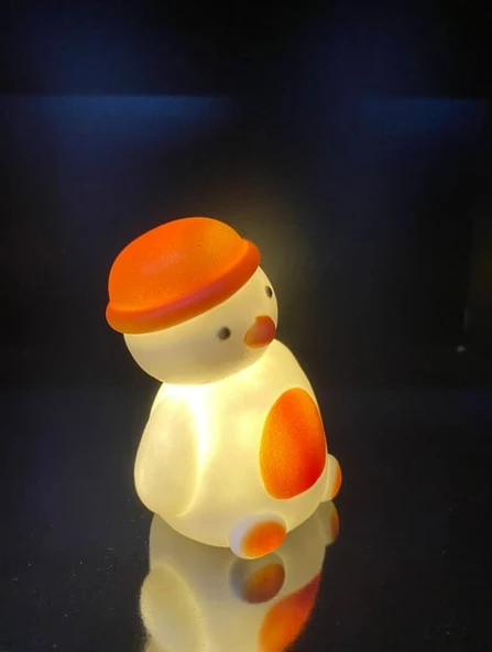 Dekoratif Işıklı Kardan Adam Figürü - Resim 2